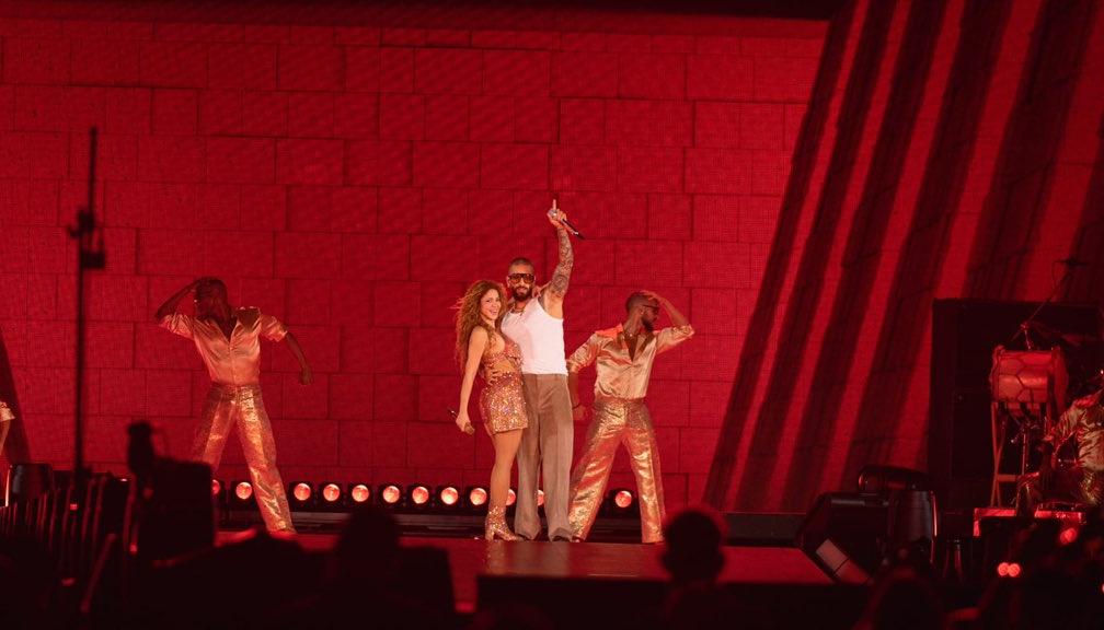 Shakira y Maluma.