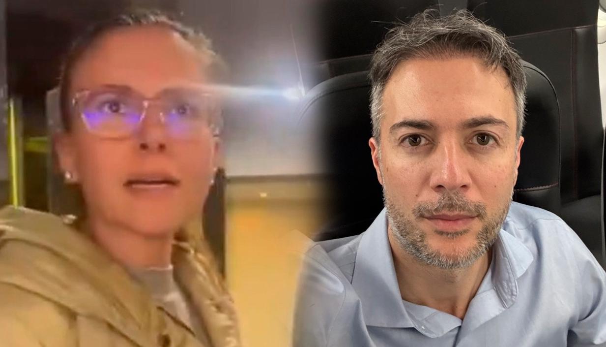 La socia y el exalcalde de Medellín, Daniel Quintero Calle.