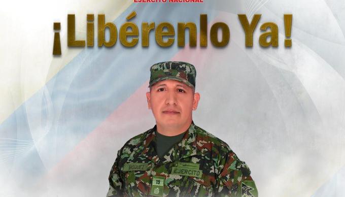 El soldado profesional Julio César Vásquez. 