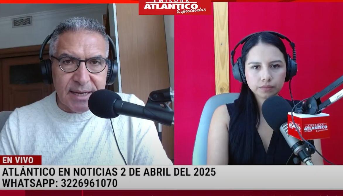 Transmisión de Atlántico en Noticias.