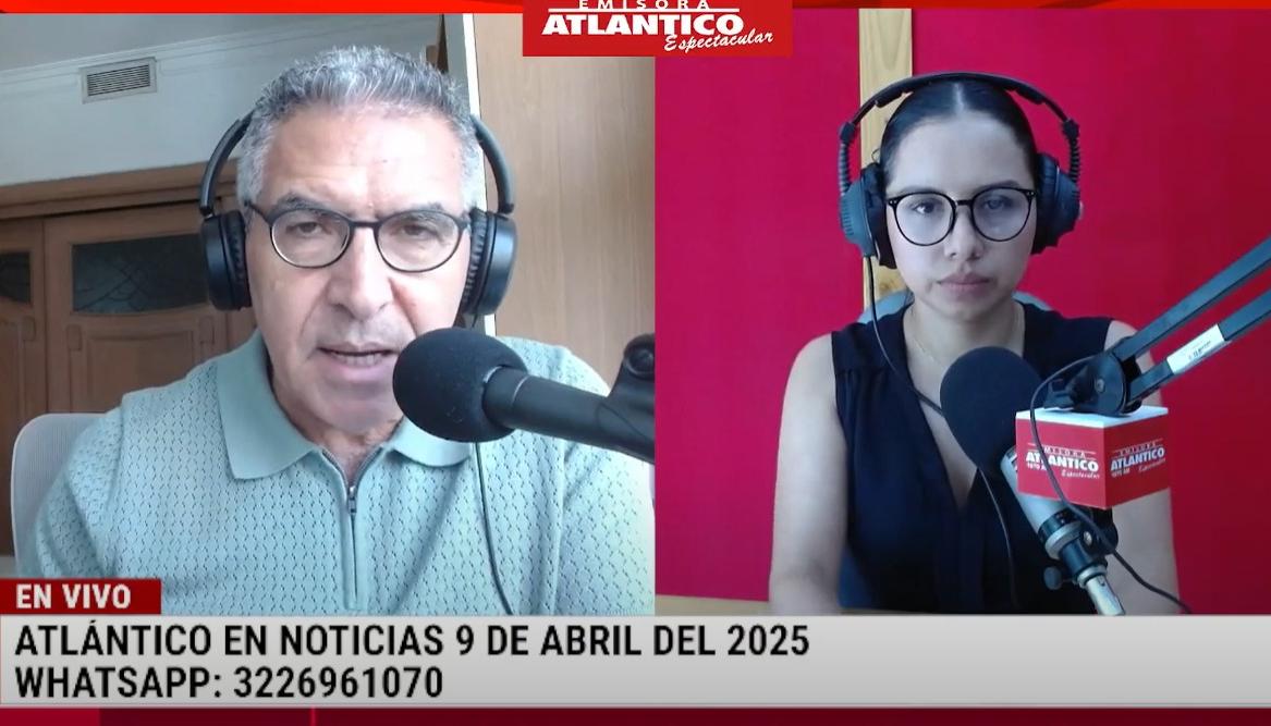Transmisión de Atlántico en Noticias.
