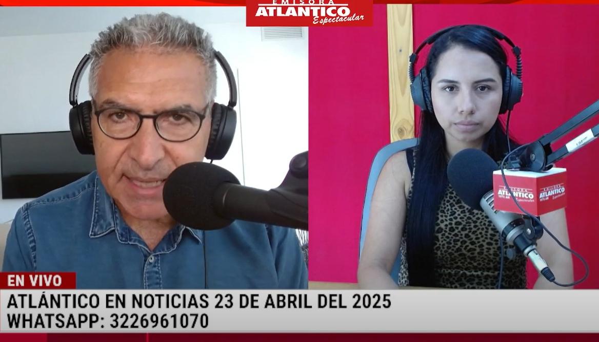 Transmisión de Atlántico en Noticias.