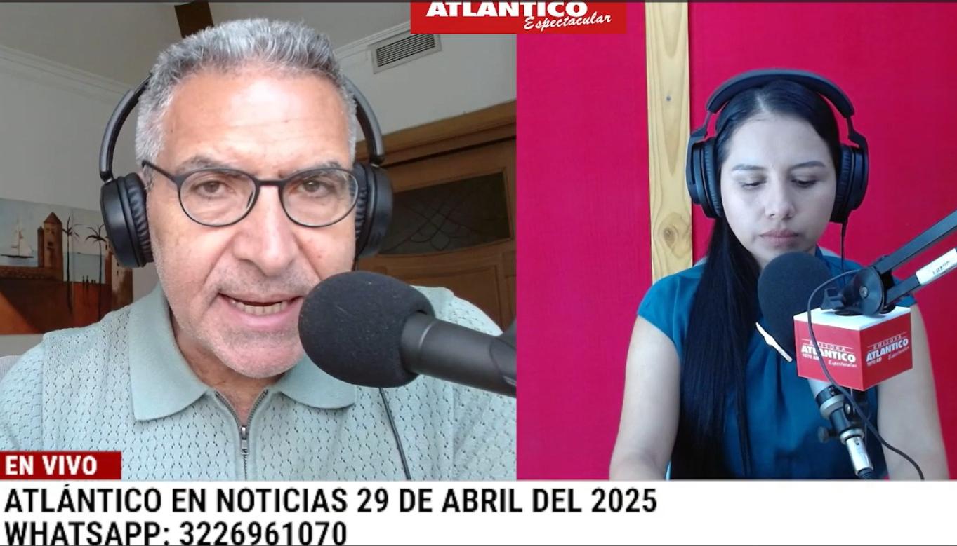 Transmisión de Atlántico en Noticias.
