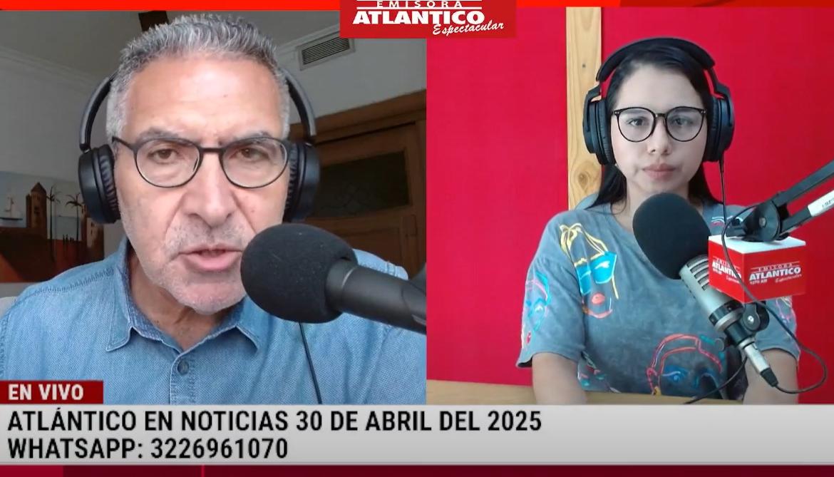 Transmisión de Atlántico en Noticias.