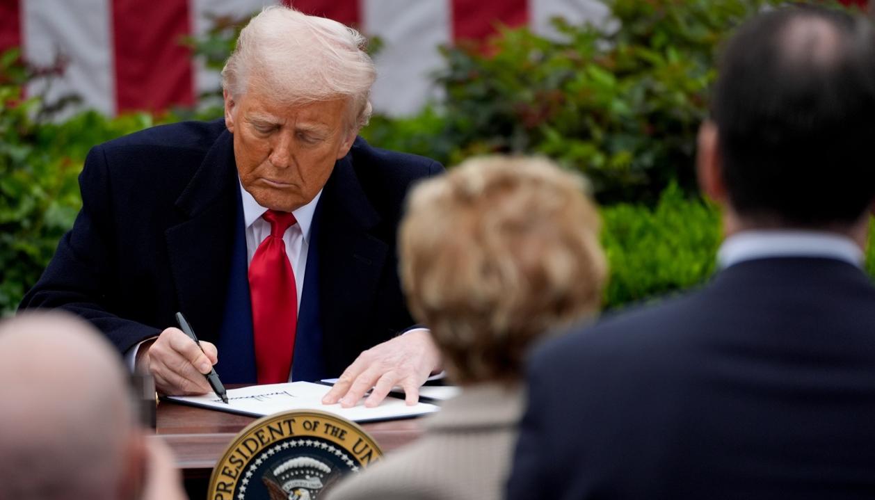 El presidente de Estados Unidos, Donald Trump.