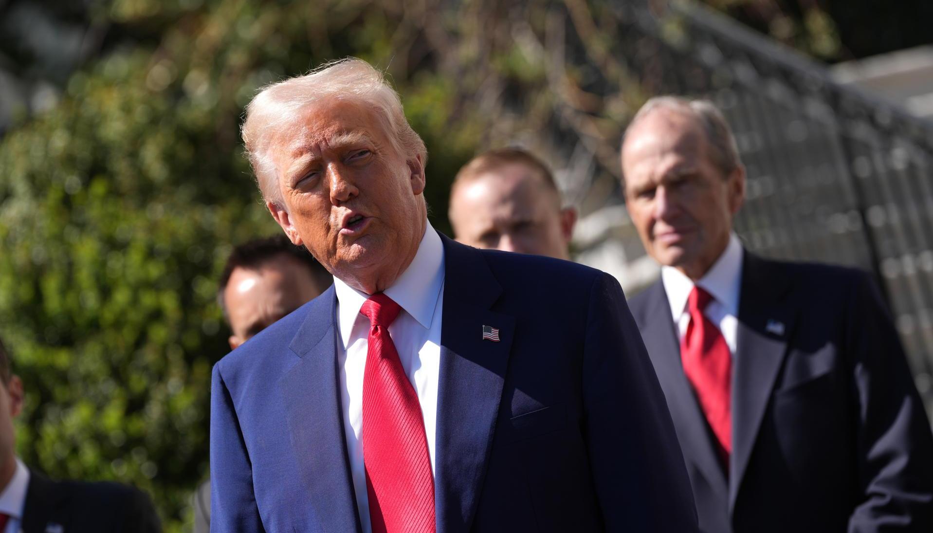 Donald Trump, Presidente de Estados Unidos.