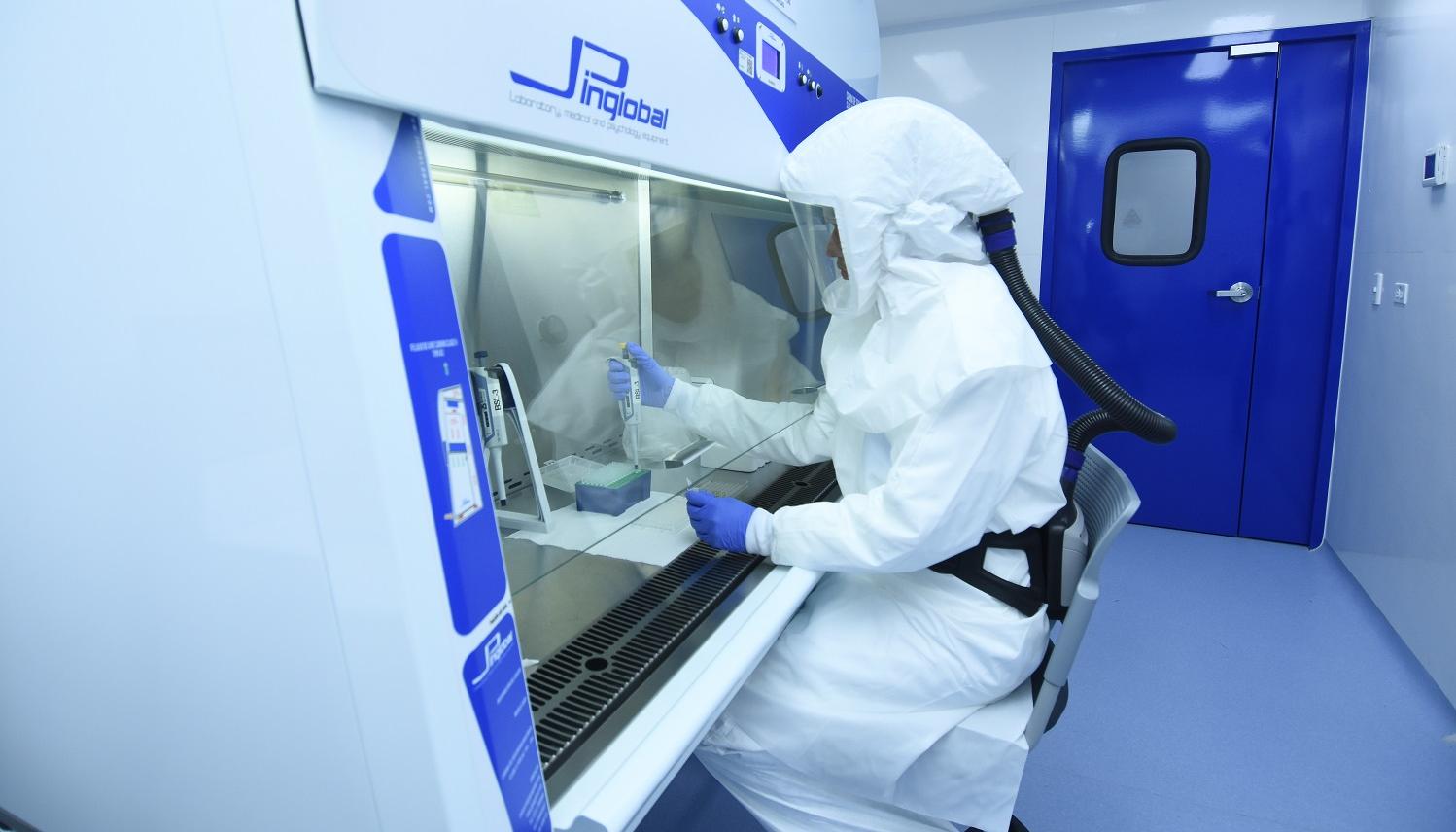 Imagen del laboratorio de Unisimón.
