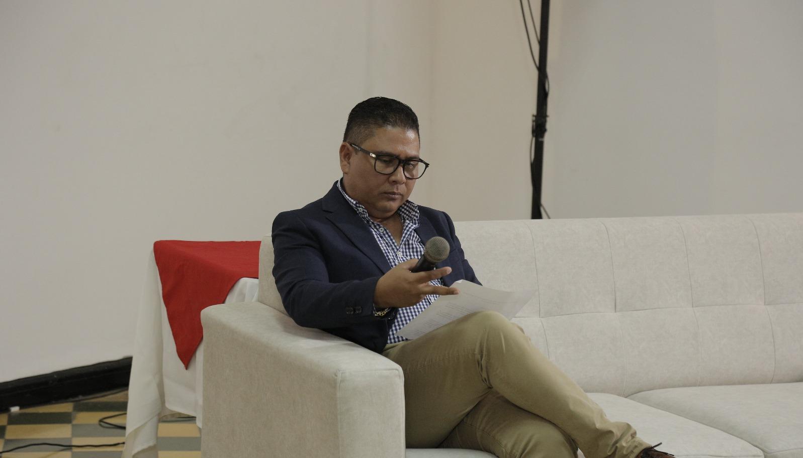 Rector del Politécnico Costa Atlántica, Luis Chacón Contreras.