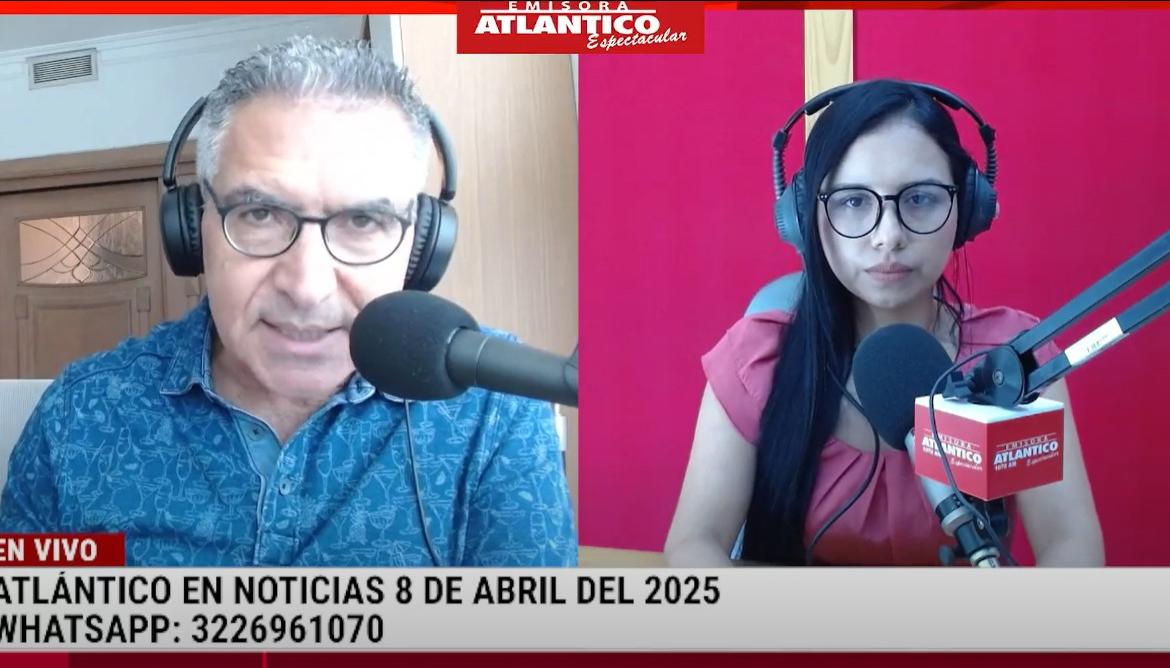 Transmisión de Atlántico en Noticias.