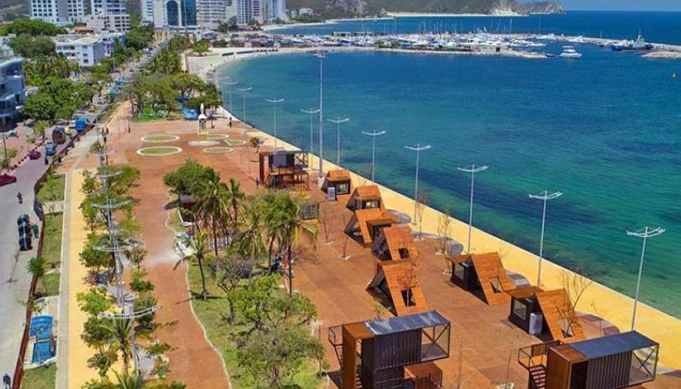 La Bahía de Santa Marta.
