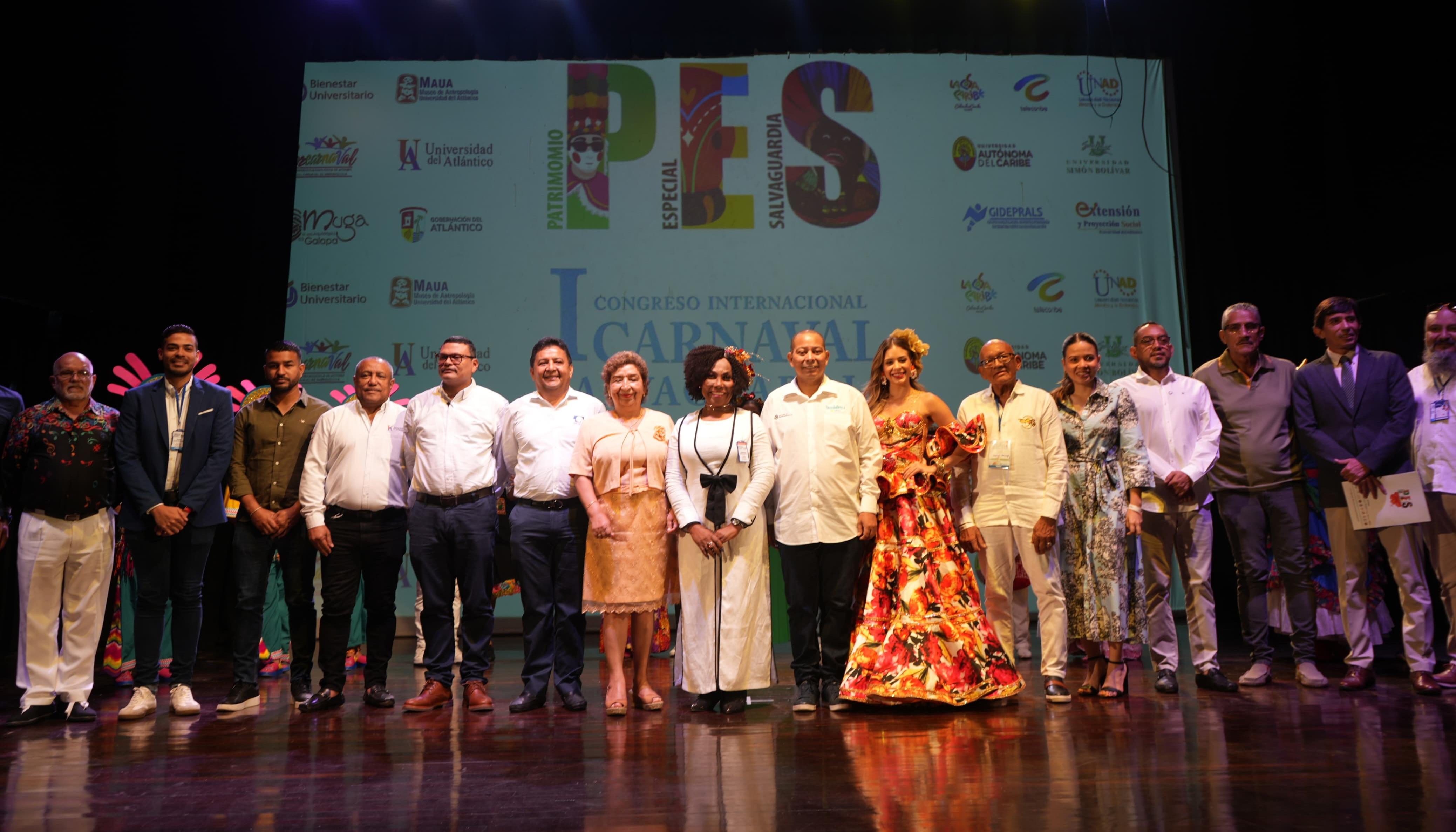 En el evento hicieron presencia diferentes actores del Carnaval.