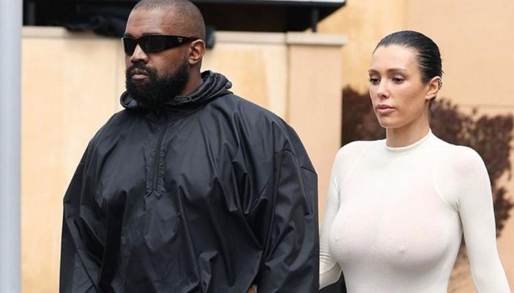 Kanye West y Bianca Censori.