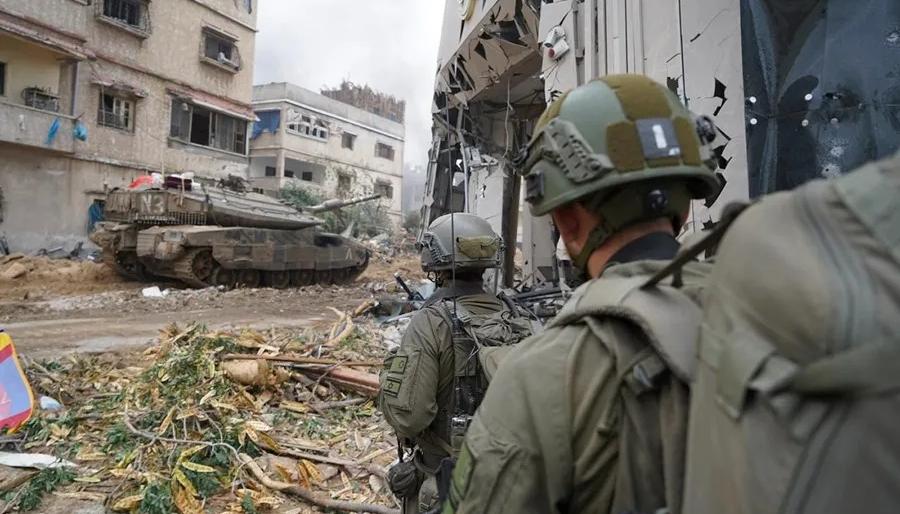 Tropas de Israel en Gaza.