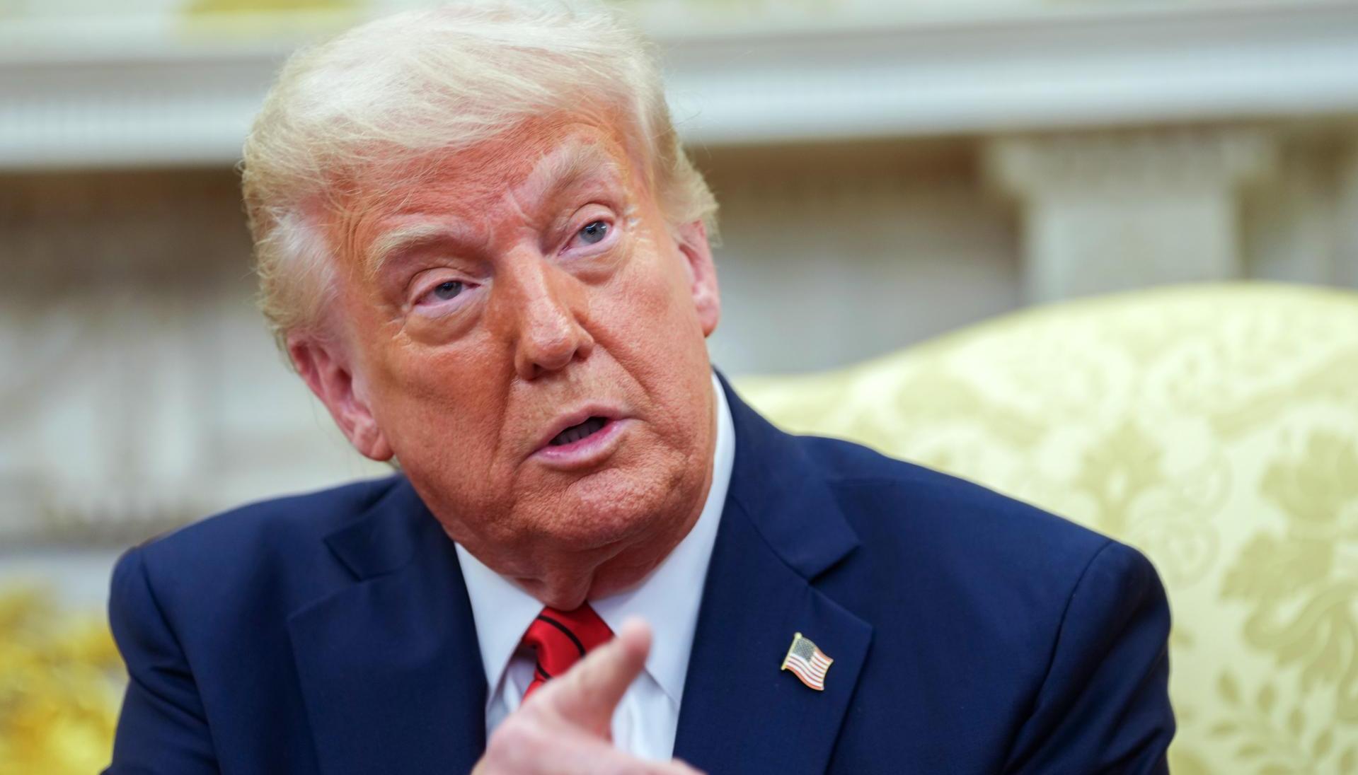 Donald Trump, presidente de Estados Unidos.