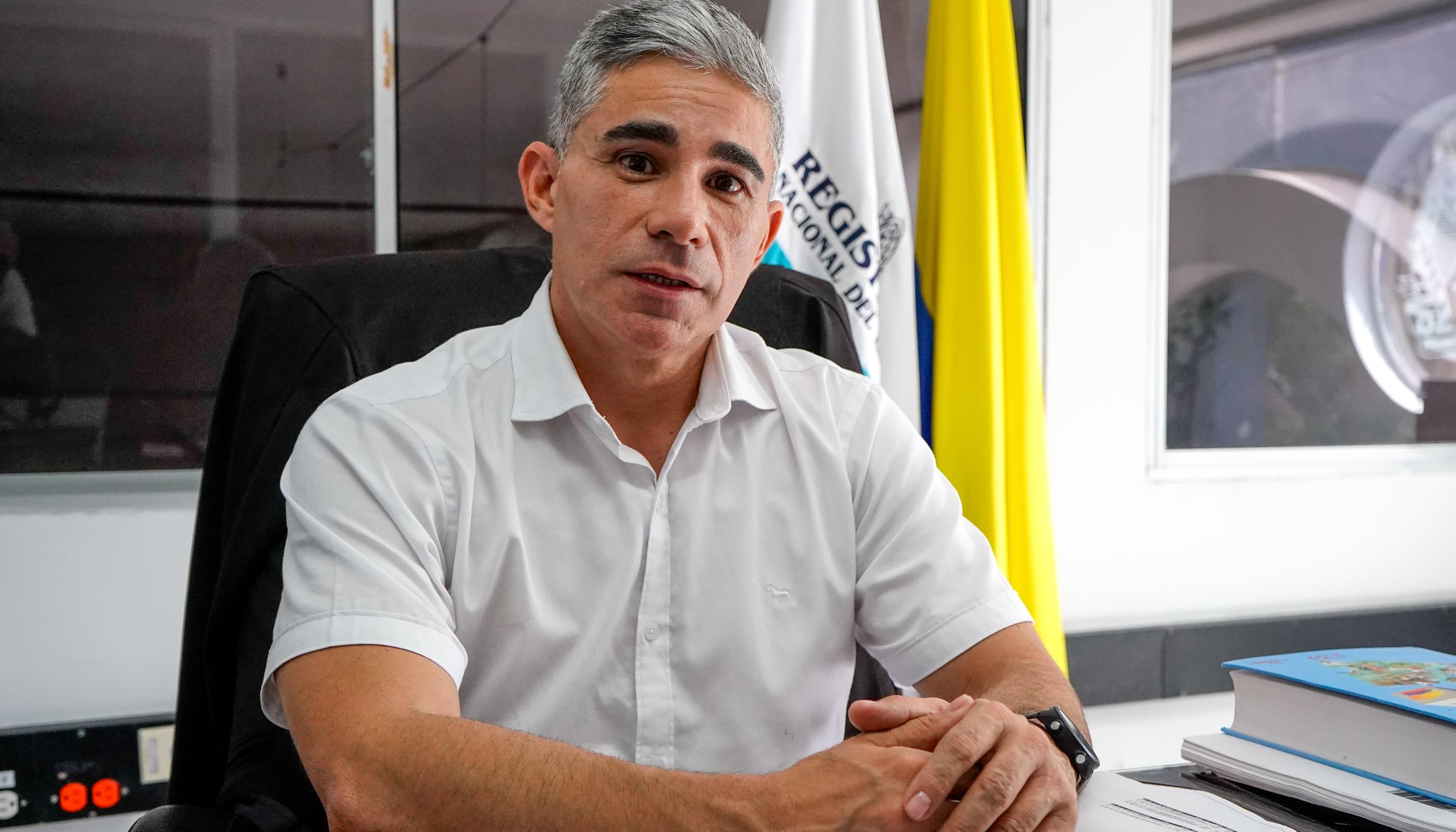 José Duarte Carreño, delegado de la Registraduría Nacional en Atlántico.