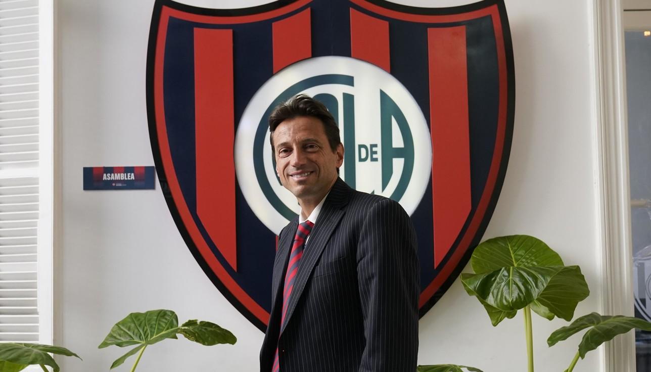 Marcelo Moretti, presidente de San Lorenzo de Almagro.