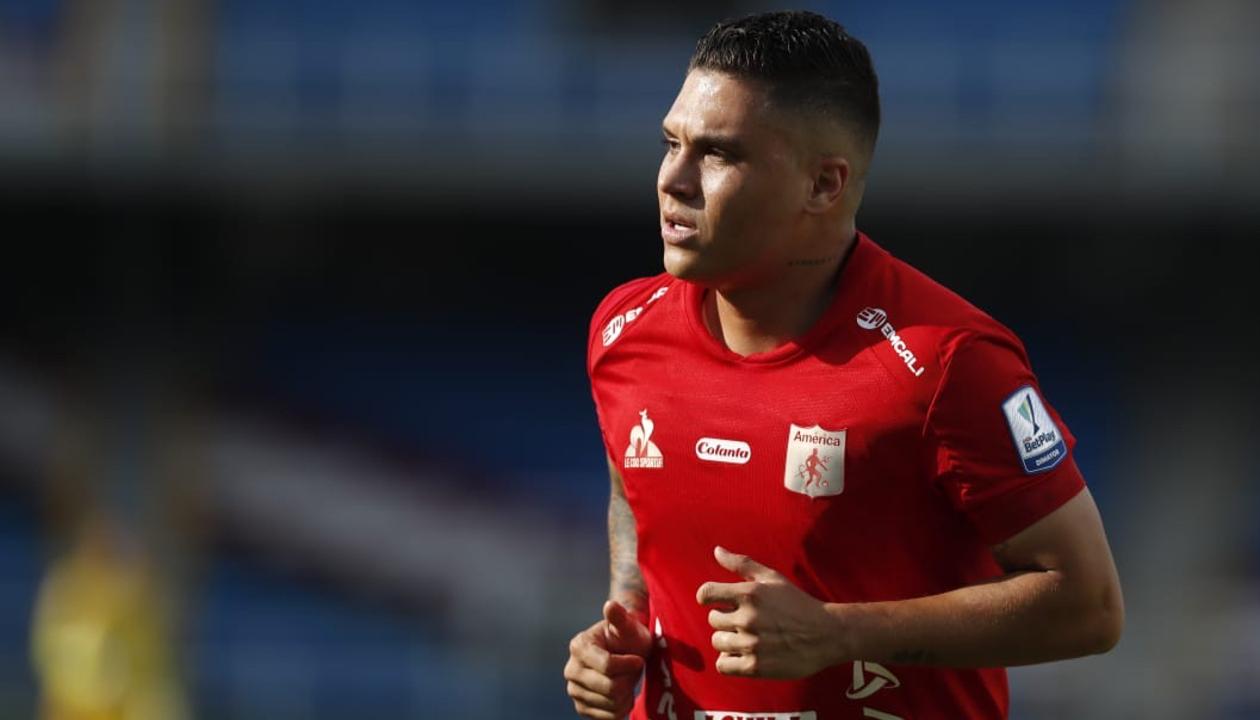 Juan Fernando Quintero, mediocampista del América de Cali. 