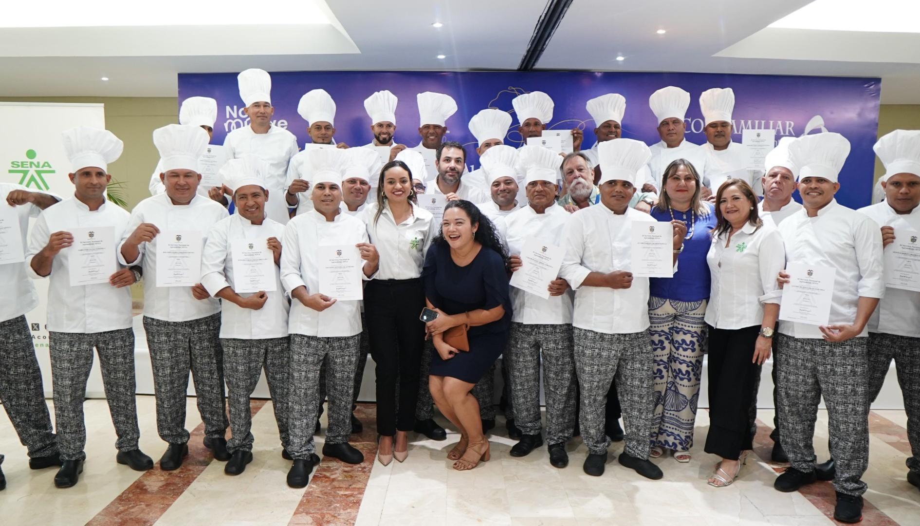 Técnicos en cocina.