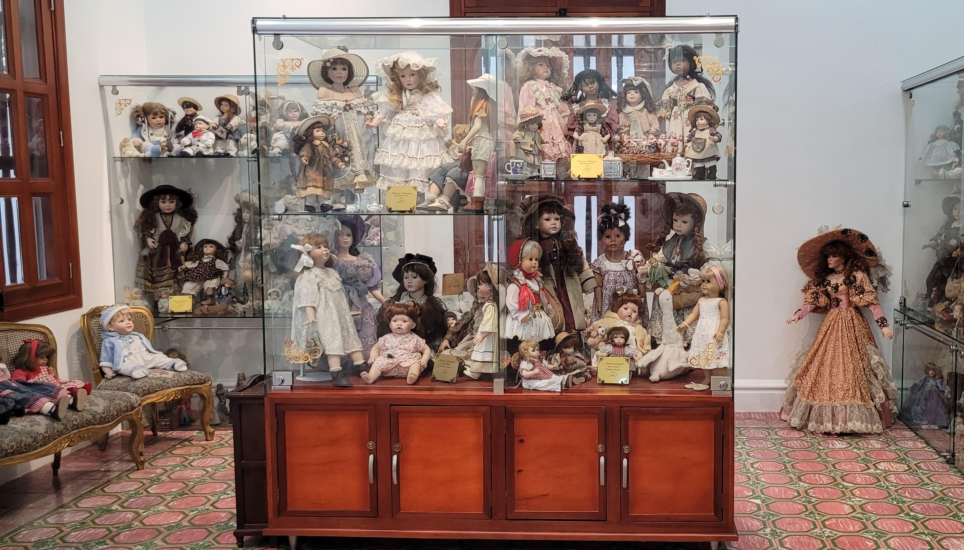 Colección de muñecas del Museo  ‘Un Momento de Fantasía’. 