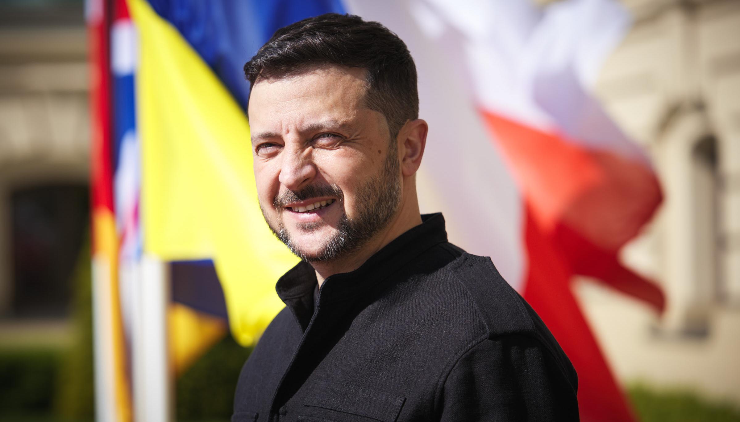 El presidente de Ucrania, Volodímir Zelenski.