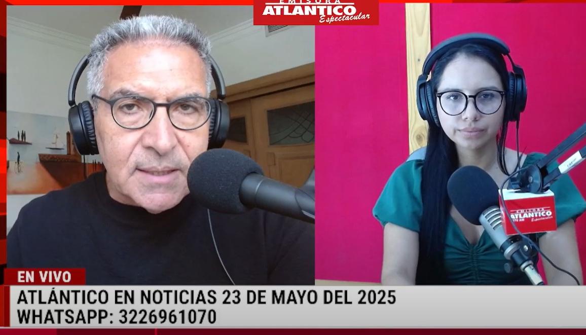 Transmisión de Atlántico en Noticias.