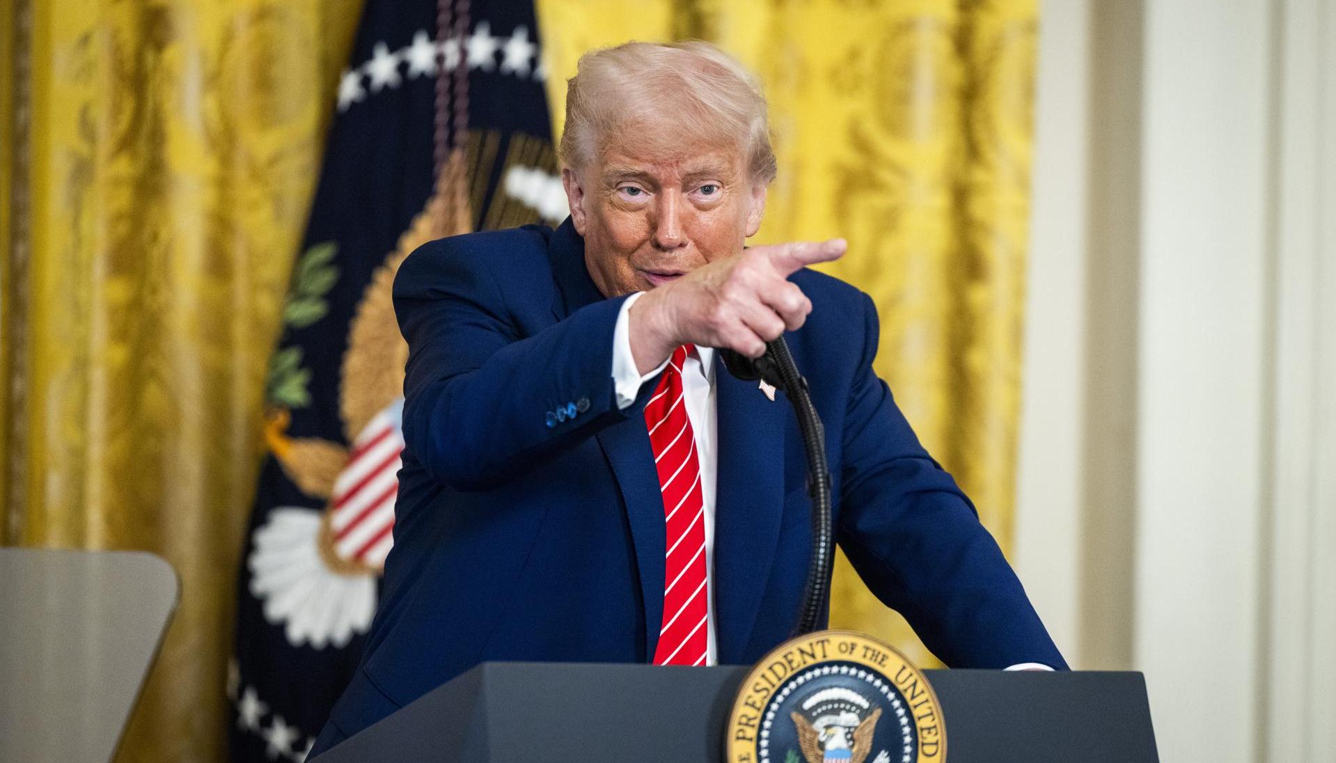 Donald Trump, Presidente de Estados Unidos.