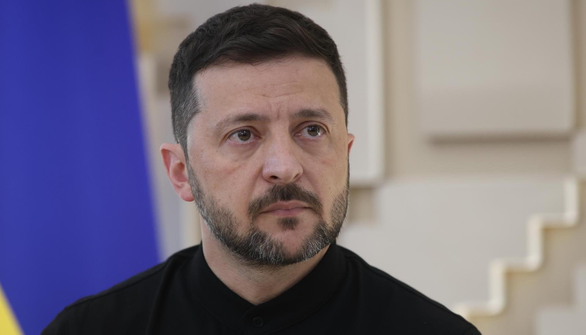 Volodímir Zelenski, Presidente de Ucrania.