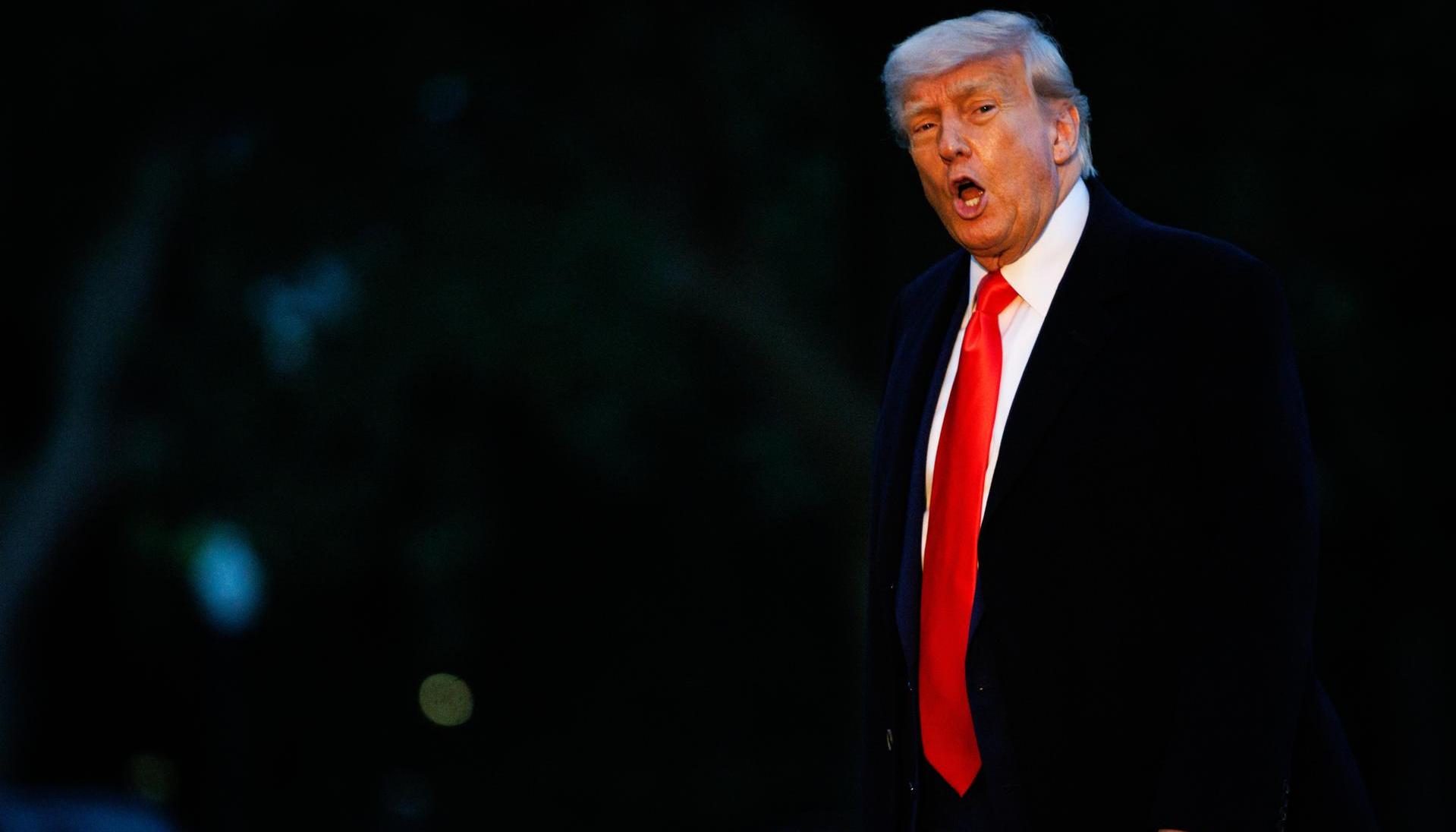 Donald Trump, Presidente de Estados Unidos.