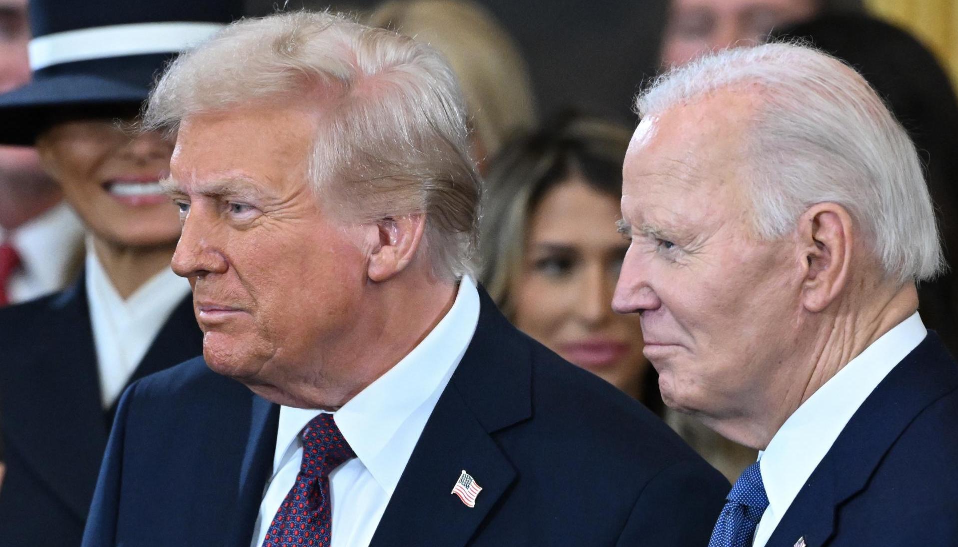 Donald Trump y Joe Biden.