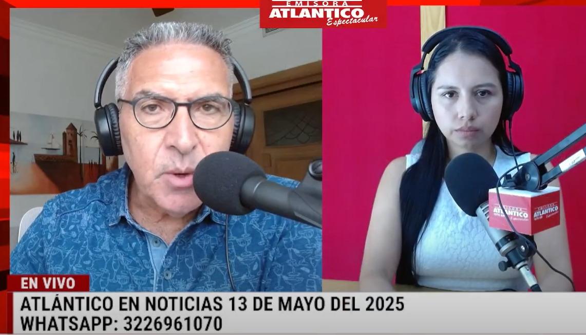 Transmisión de Atlántico en Noticias.