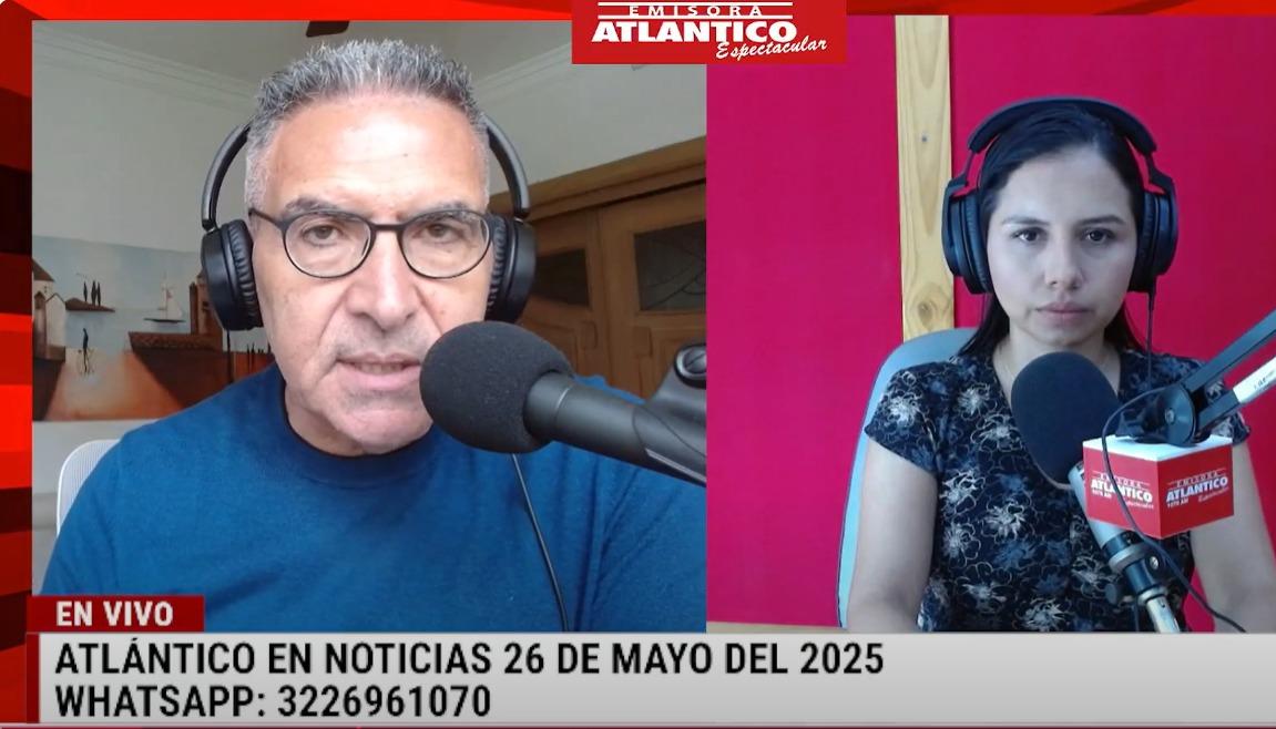 Transmisión de Atlántico en Noticias.