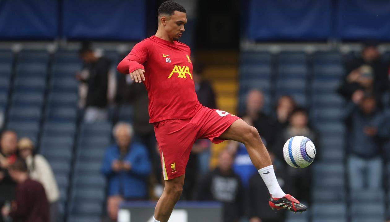 El lateral del Liverpool, Trent Alexander-Arnold.