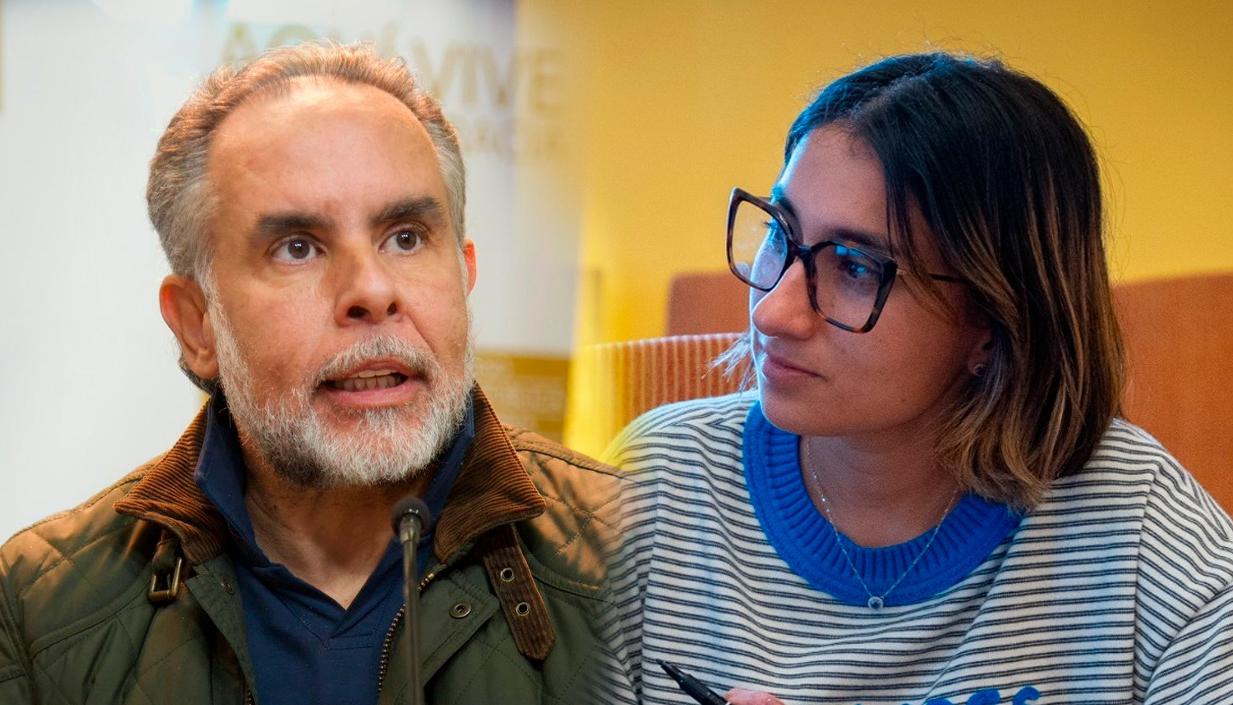 Armando Benedetti y Laura Sarabia.