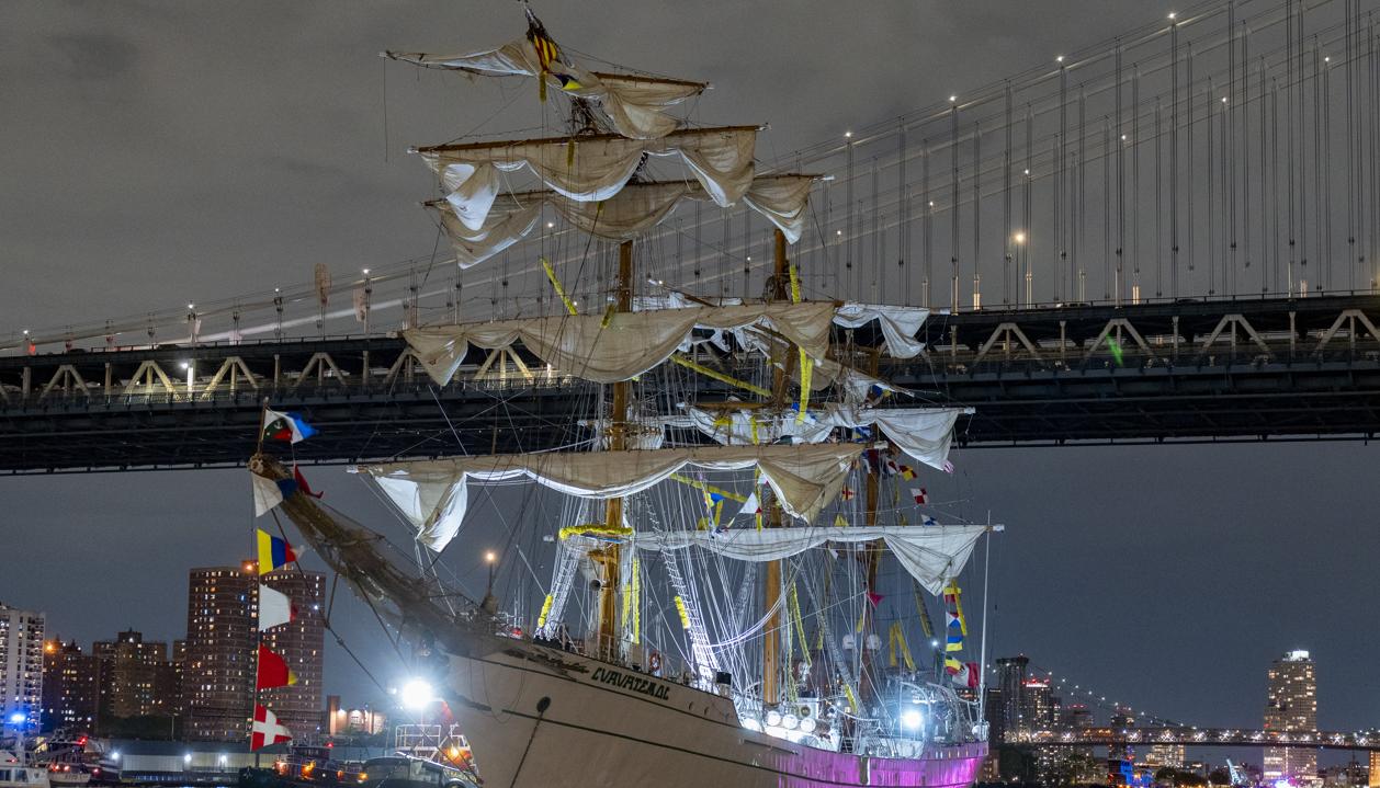 Imagen del buque accidentado.