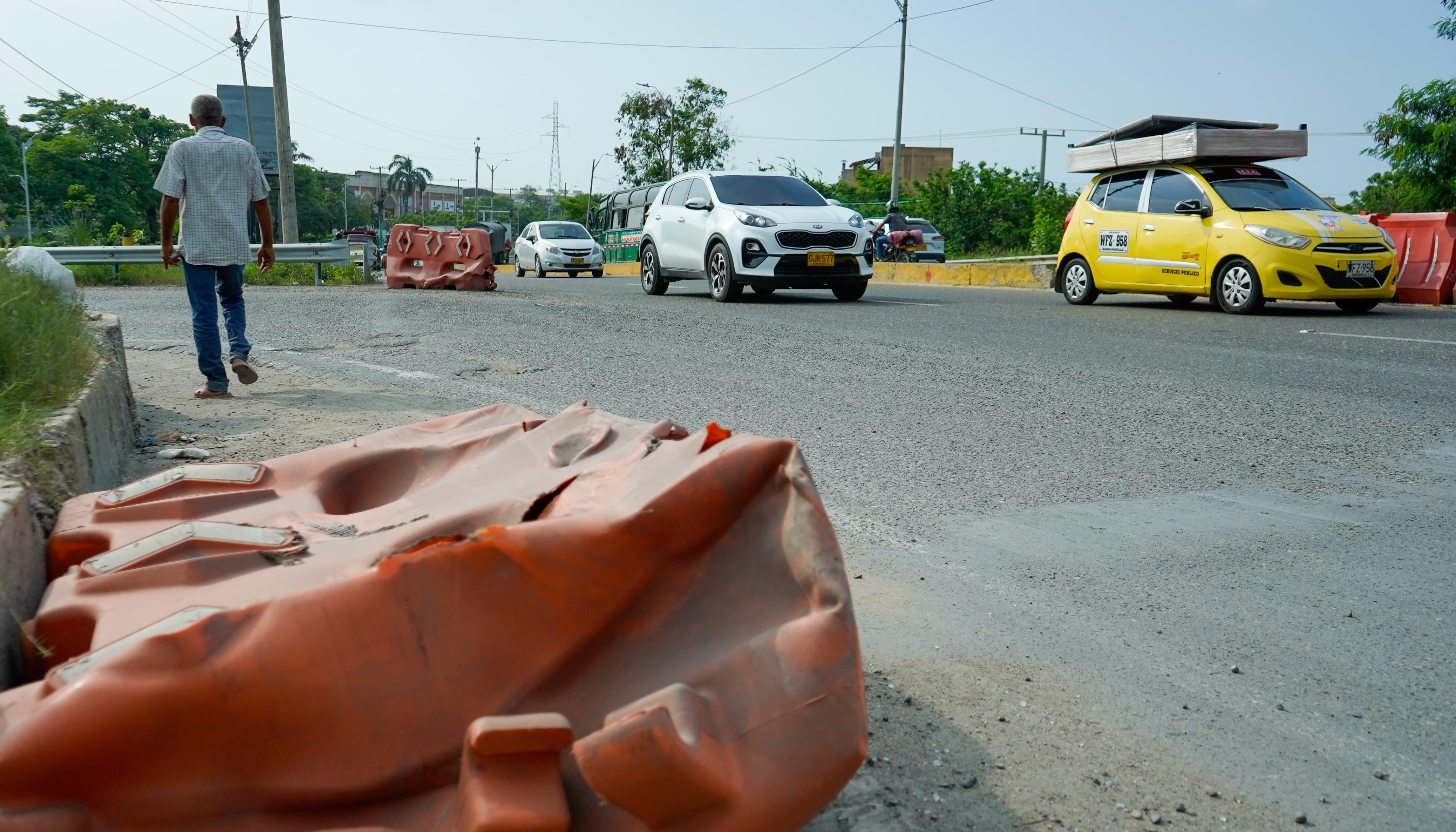 Puente de la calle 30 en Soledad, Atlántico.