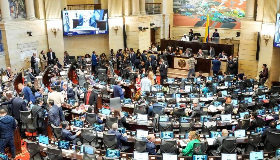 Plenaria de la Cámara de Representantes. 