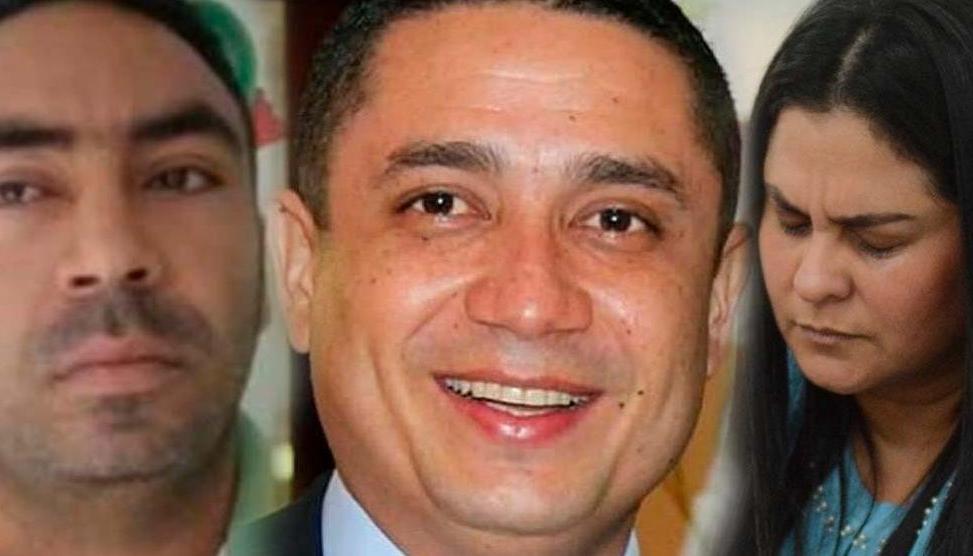 Johan Ulloque, Eduardo Pinto Viloria y Dayana Jassir.