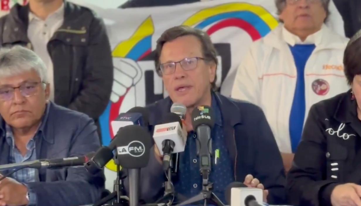 Fabio Arias Giraldo, presidente de la CUT. 