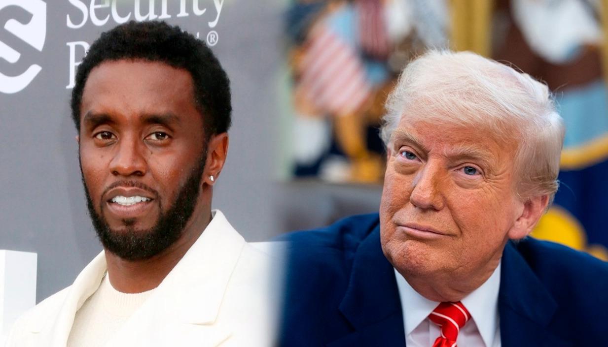 Sean Combs y Donald Trump.