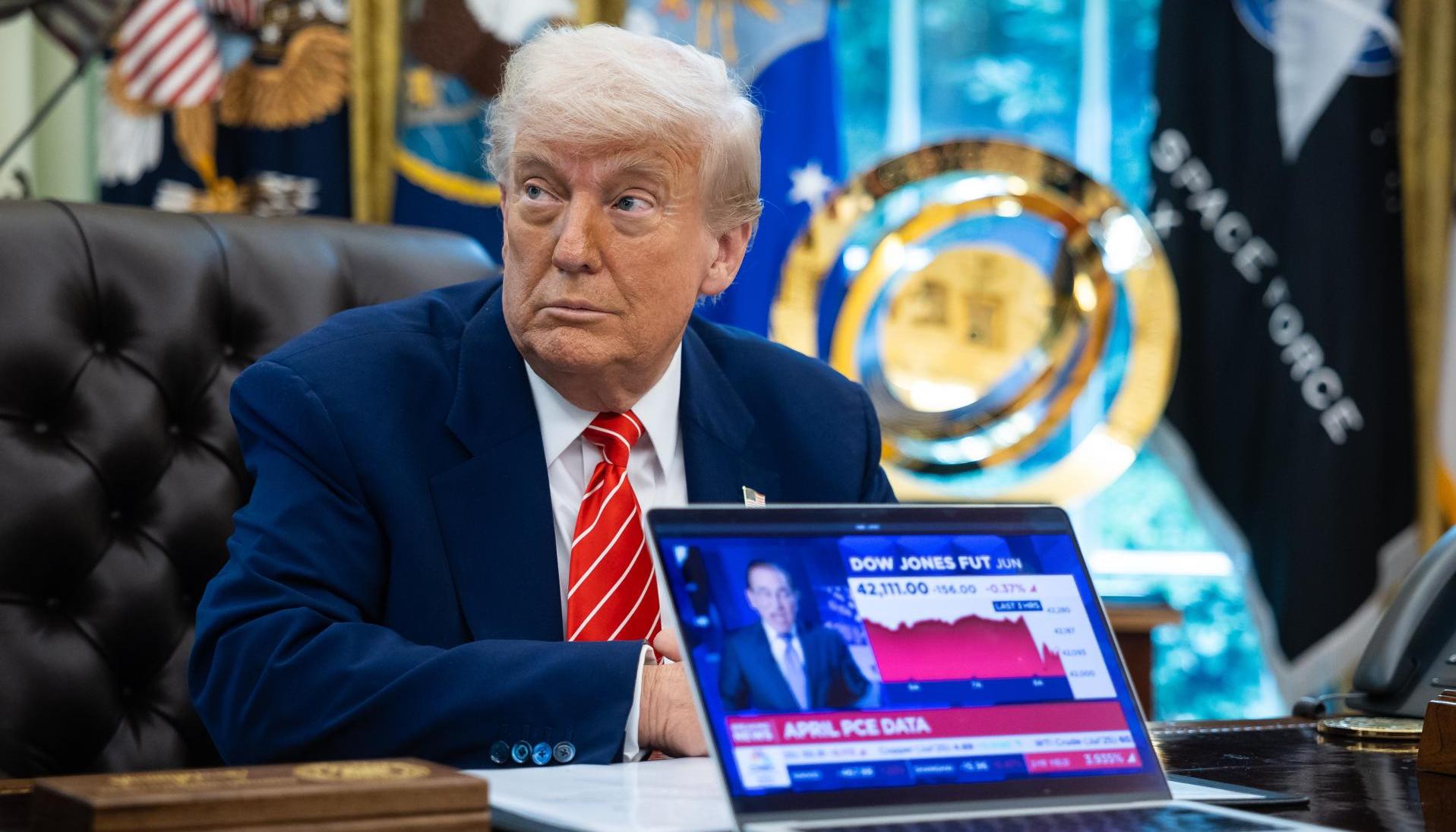 Donald Trump, presidente de Estados Unidos. 