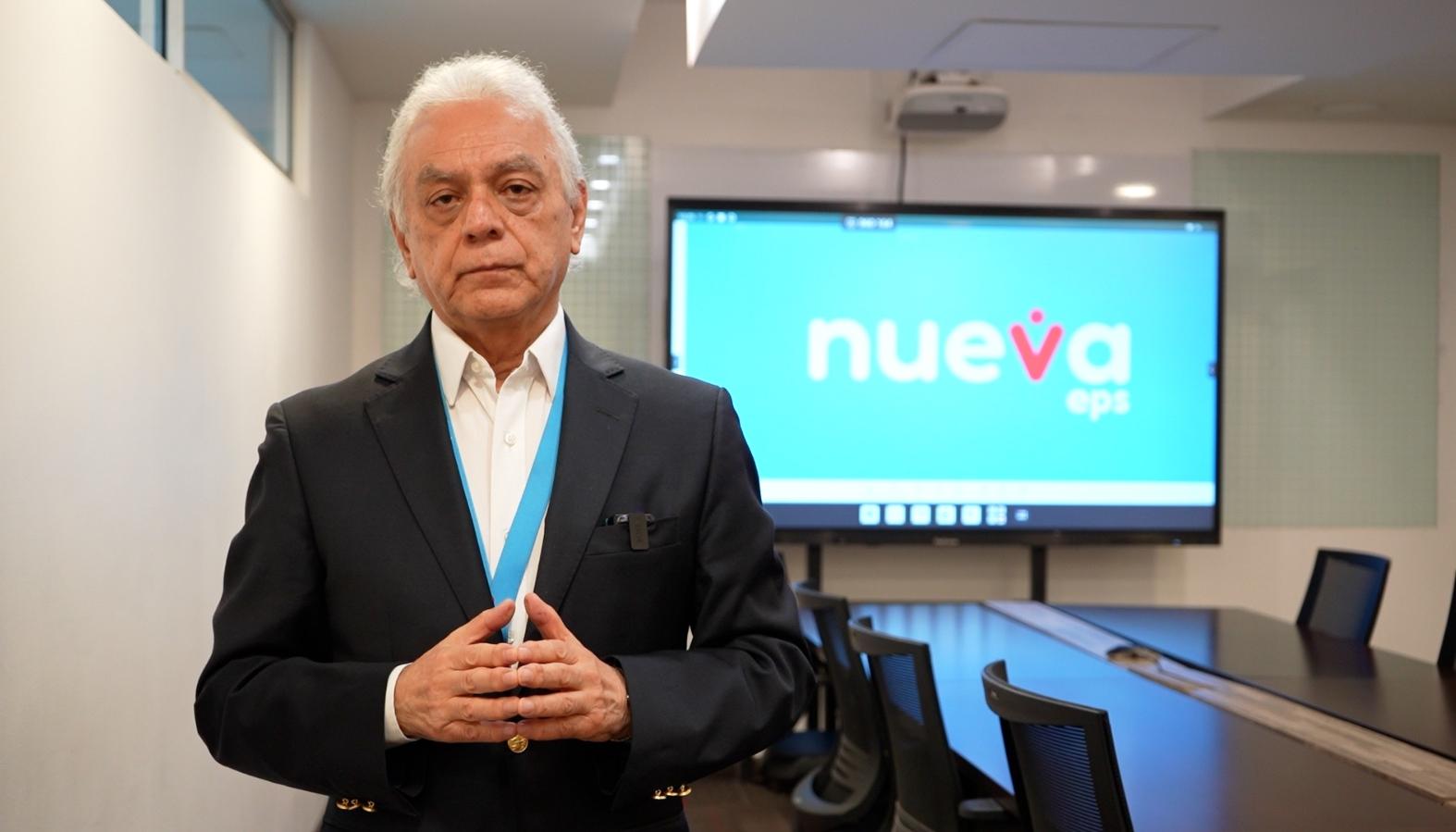 El agente interventor de la Nueva EPS, Bernardo Camacho Rodríguez.