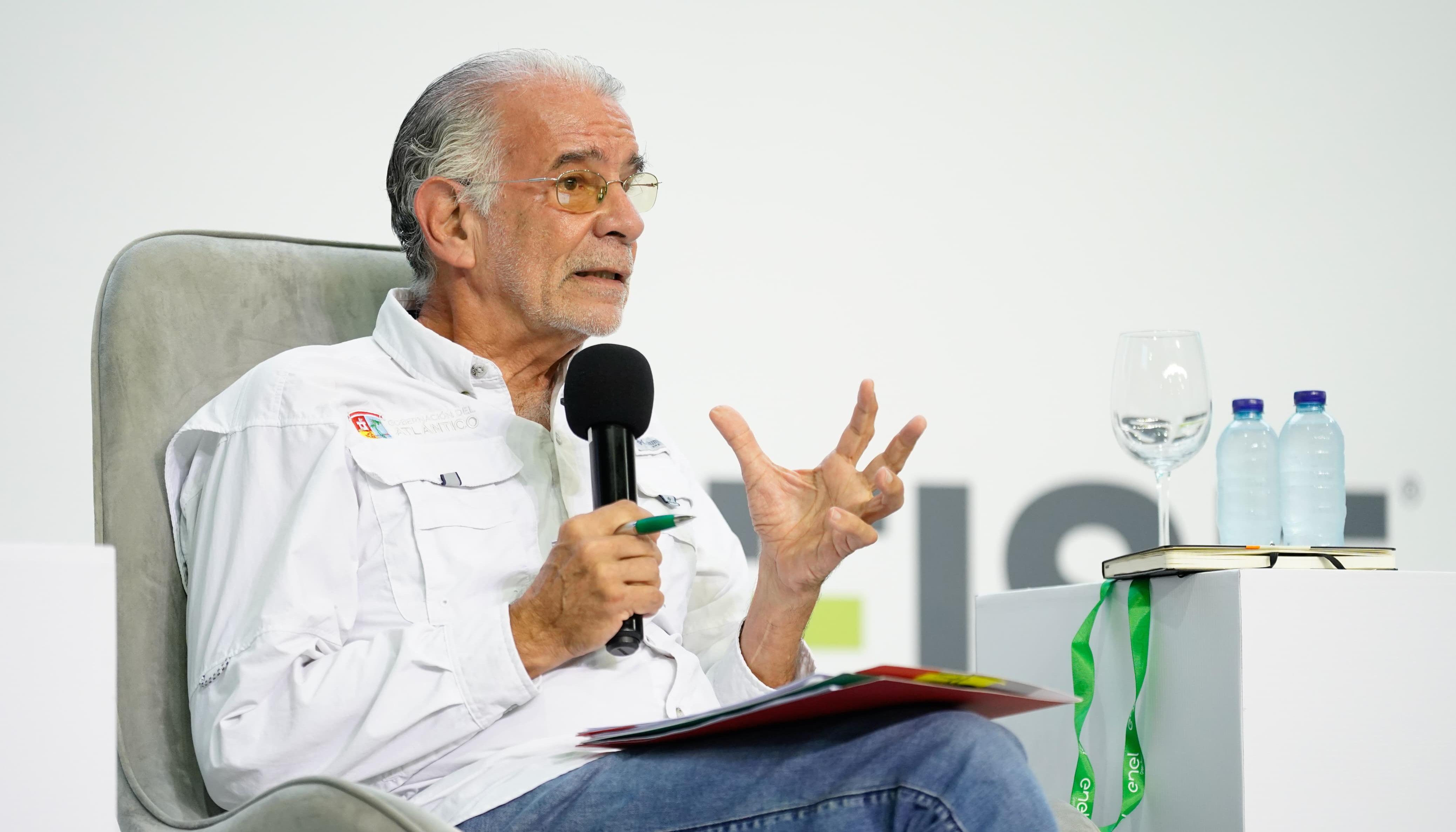 Eduardo Verano, gobernador del Atlántico.