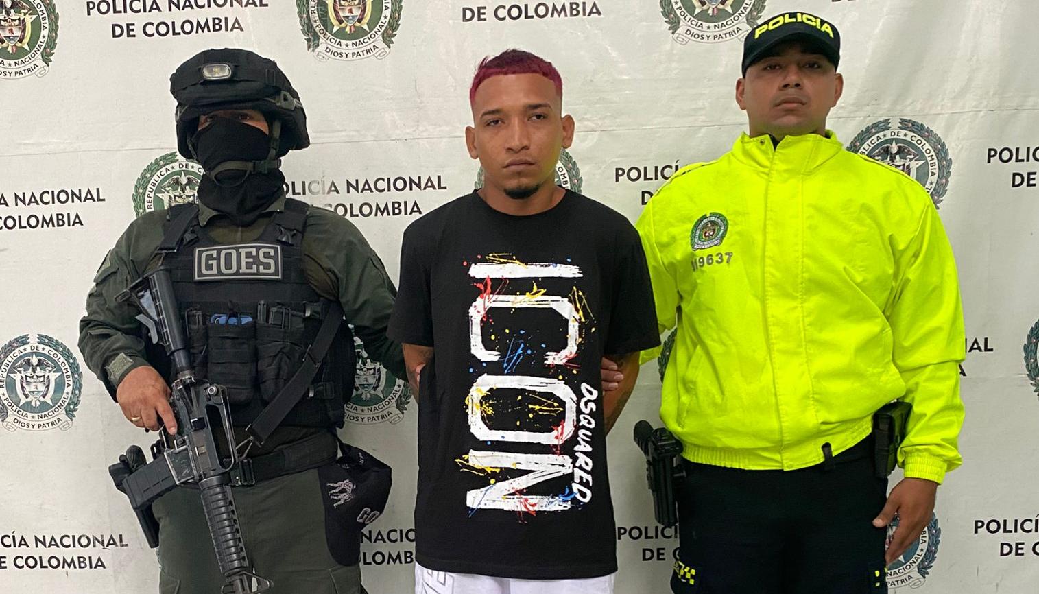 Esneider Orlando Llerena Cuentas, alias 'Bigcola'.