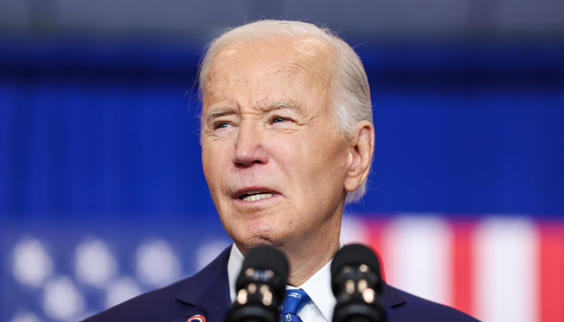 Joe Biden, expresidente de Estados Unidos. 