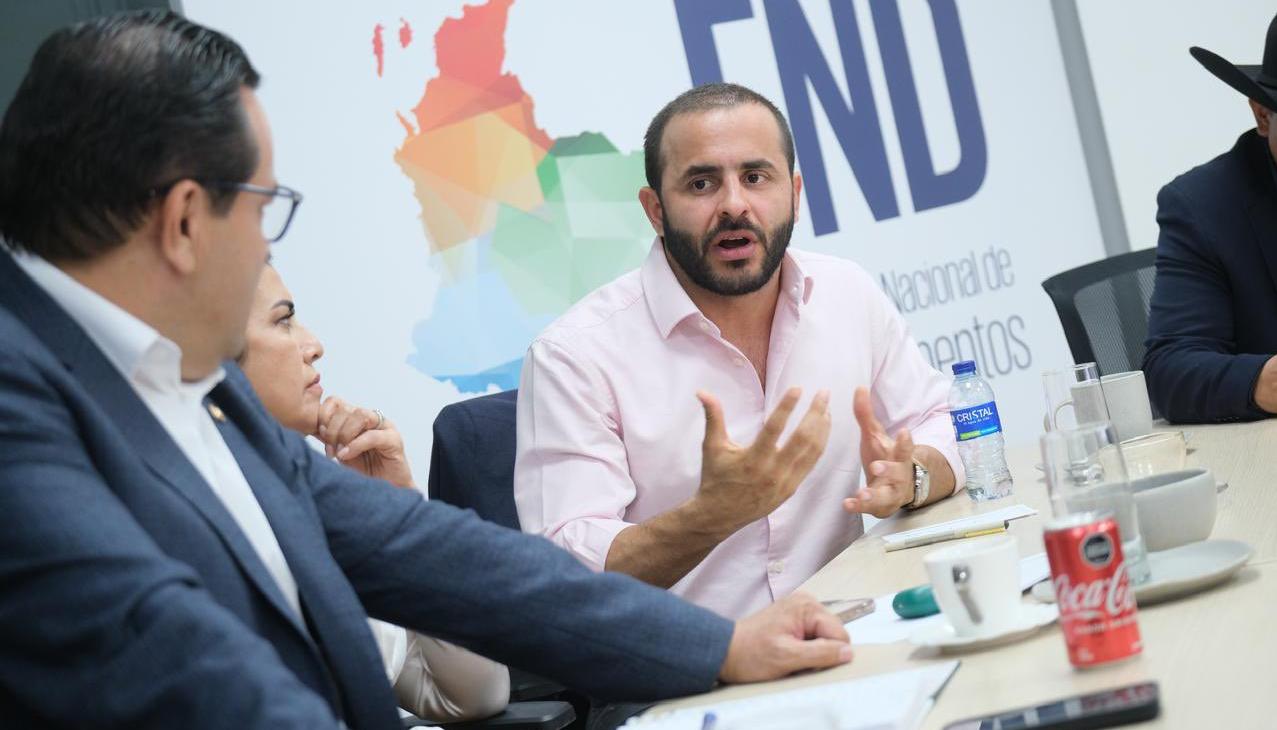 Erasmo Zuleta, gobernador de Córdoba y presidente de la FND.