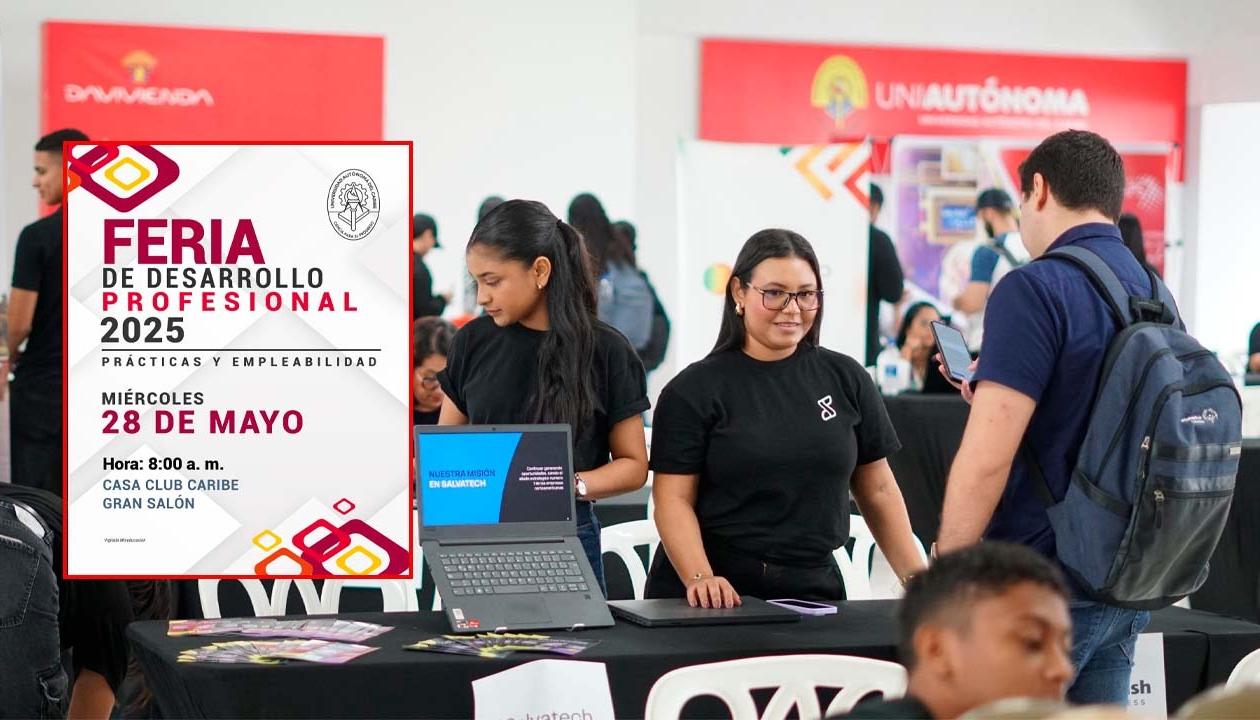 Imagen de la Feria de Desarrollo Profesional Uniautónoma 2024. 