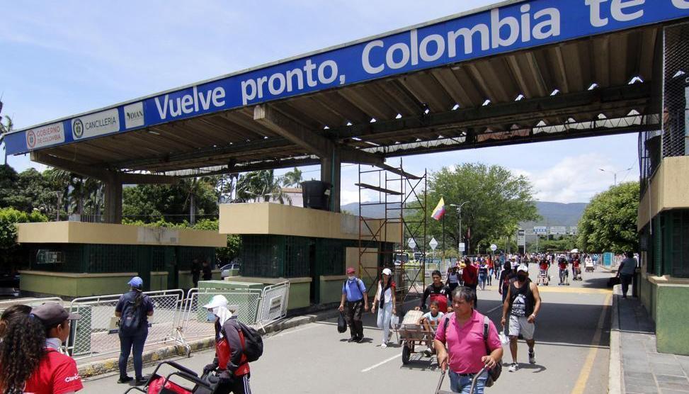 Frontera de Colombia y Venezuela.