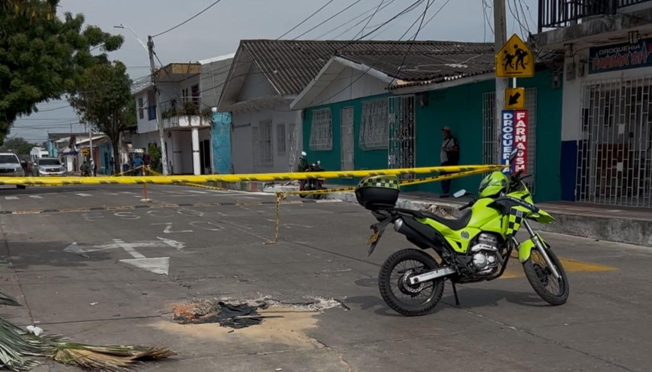 Ataque a bala en la carrera 23 con calle 28, barrio Montes. 
