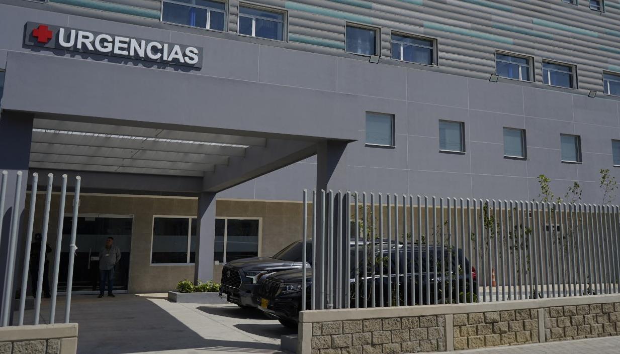 Nuevo Hospital Barranquilla, a donde fue llevada la víctima. 