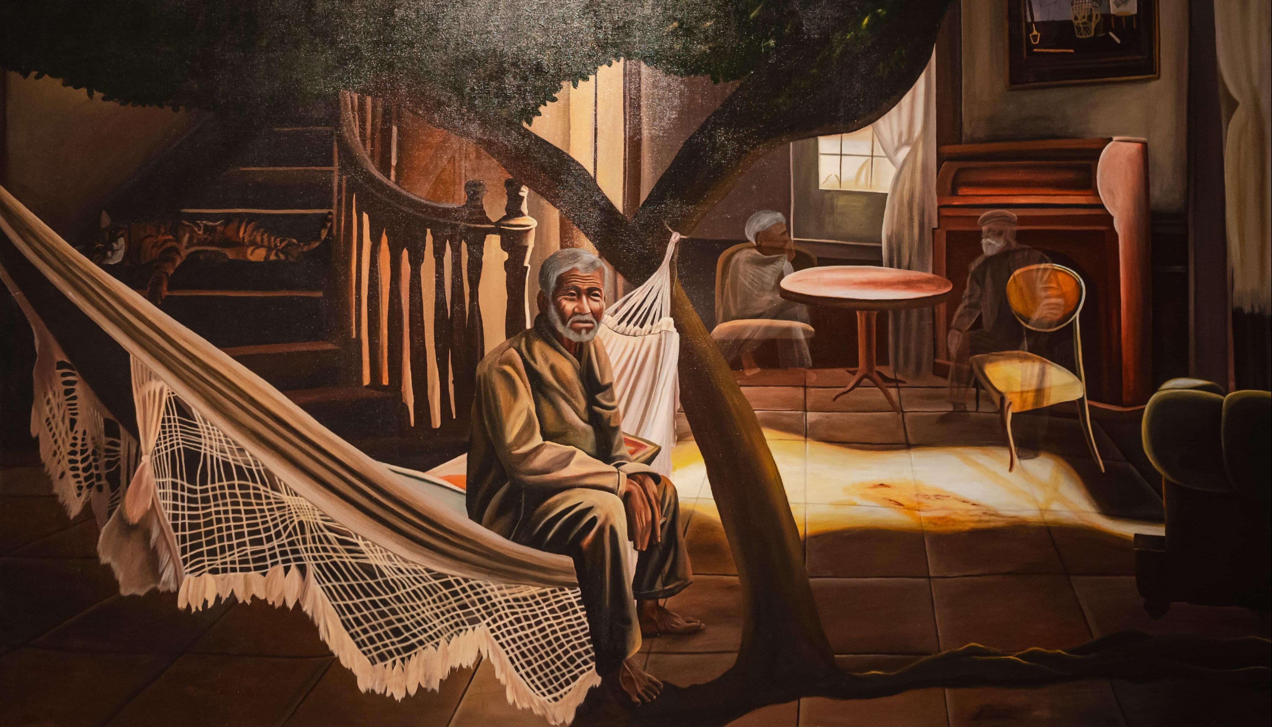 Obra de la exposición ‘Visiones inusuales’ del artista Jaime Padilla. 